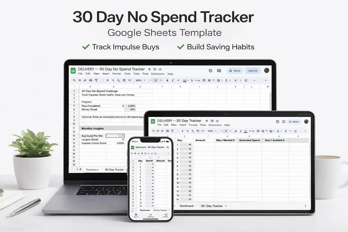 30-Day No Spend Challenge